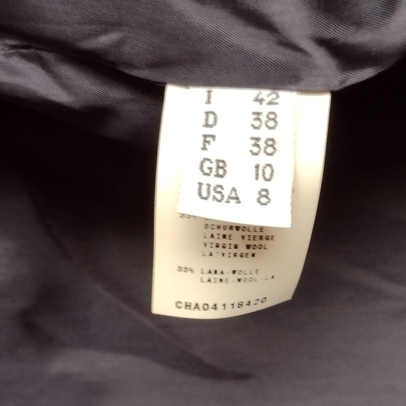 Cacharel Paris wool faux-wrap dress - Picture 8 of 11